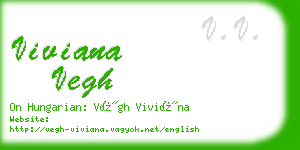 viviana vegh business card